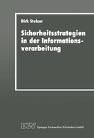 Dirk Stelzer | Sicherheitsstrategien In Der Informationsverarbeitung | Buch