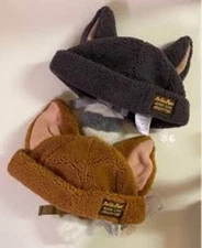 Tokyo Disney Resort Peter Pan Fantasy Springs Lost Boys Cap Set of 2 Skunk Fox