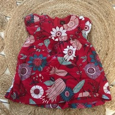 Tea Collection Elfengarten 100% cotton Dress. 12-18mo
