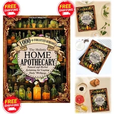 The Holistic Home Apothecary Book: 1000+ Herbal Remedies and Timeless Healing 🥇