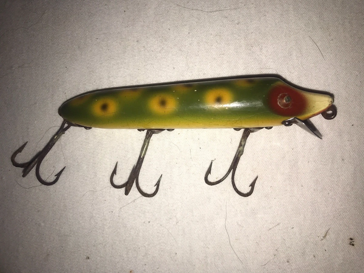 HEDDON LUNY FROG　美品 antiqueluresfinandflamejan18C-