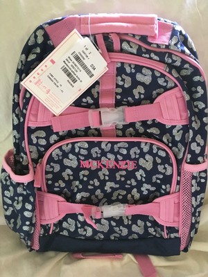pottery barn backpack size