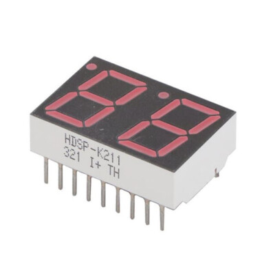Pack of 2 LDS-A3913RI LED Display Modules - Character and Numeric Red 7 ...