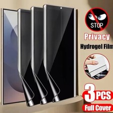 Privacy Hydrogel Film For Samsung S26 S25 S24 Ultra Full Cover Screen Protector