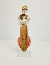 HEREND FINE PORCELAIN PEASANT MADONNA WITH CH...