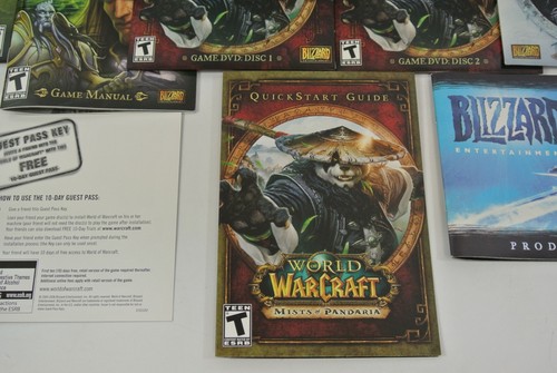 World of Warcraft Lot of 5 Computer Games & Cards Burning Mists Wrath Win Mac EX - Picture 7 of 12