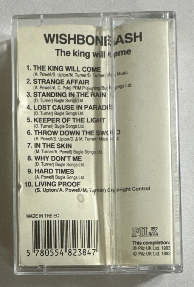 WISHBONE ASH - The King Will Come - Cassette Tape Album EX / VG+ Condition - Image 3 of 4