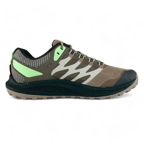 Merrell Nova 3 Men's Trail Running Hiking Shoes Stone Brown Sneakers J068241 - Imagen 2 de 11
