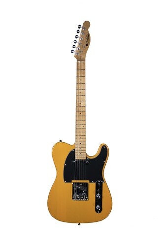 Prodipe JMFTC80MA  Chitarra elettrica, stile tele, tastiera in acero JMFTC80MABS