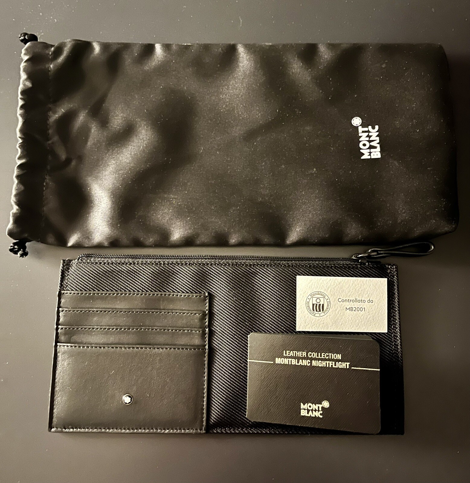 Portafoglio Montblanc Mont Blanc Porta Documenti Portadocumenti