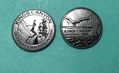 Kings Canyon National Park Collectible Token