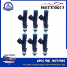6Pcs Fits Jeep Liberty Dodge Dakota Mitsubishi 3.7L Fuel Injectors 0280158020