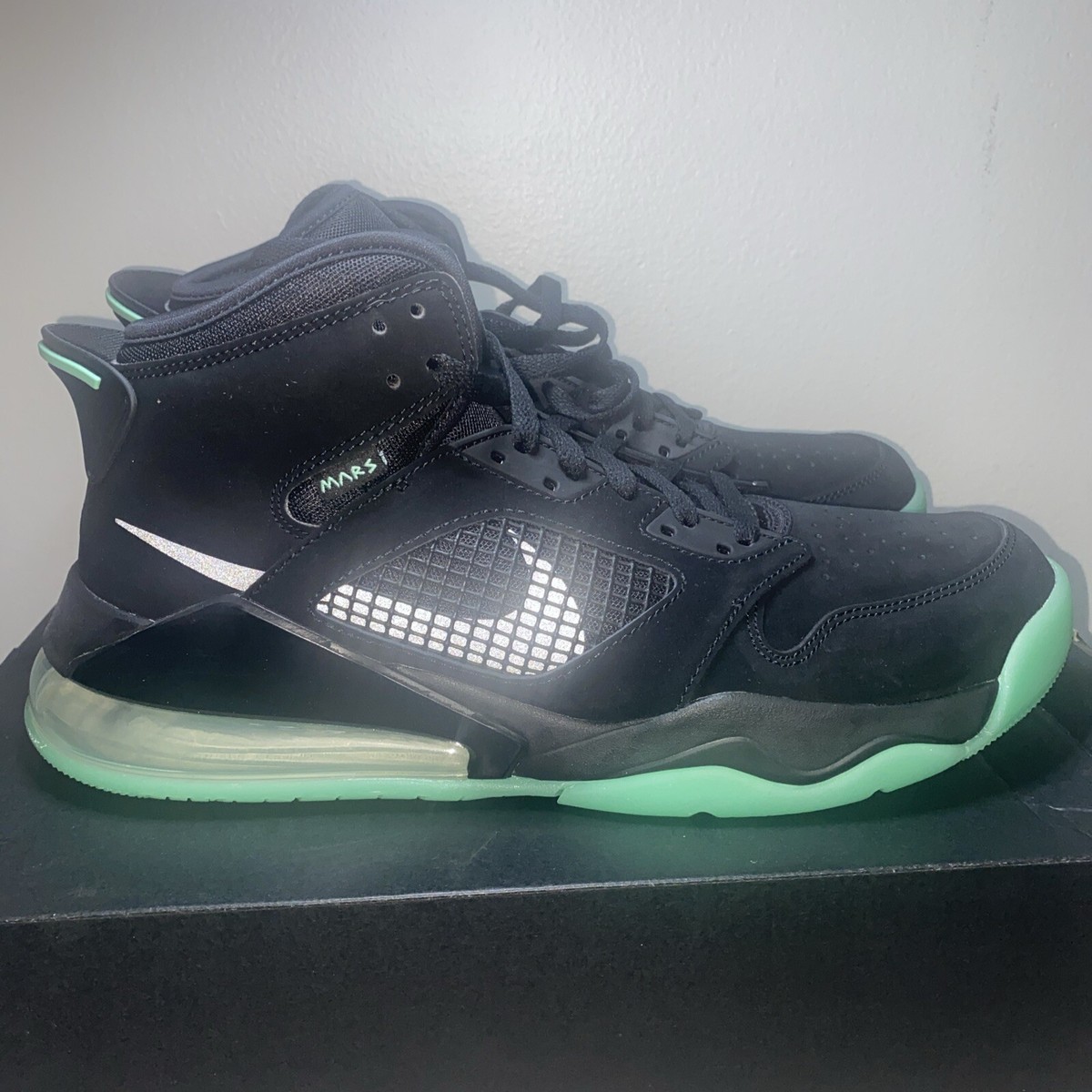 270 Psg Jordan Mars High Green Glow Air Jordan Mars 270 Nike Retro