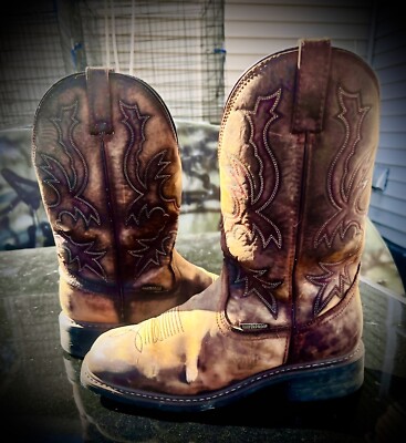 Men s Dan Post Boots 9.5 D, Waterproof, Oil, Heat & Slip Resistant.