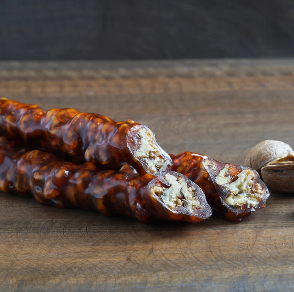 Salchicha de Nogal Atom con Melaza de Uva 1 Kg Postre de Nogal con Melaza Foto 2 de 2