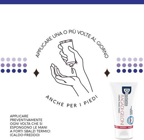 Dermovitamina RAGADI - GELONI Crema Mani e Piedi 75 ml - Foto 5 di 6
