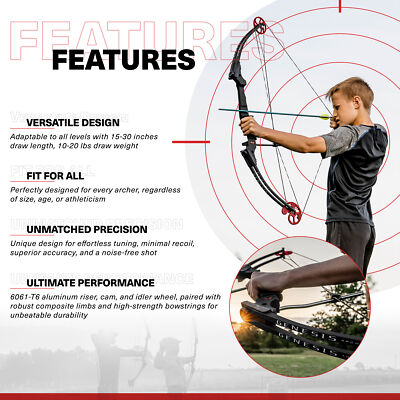 Genesis Archery Original Adjustable Right Handed Compound Bow