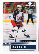 2019-20 MVP STANLEY CUP EDITION SUPER SCRIPT ARTEMI PANARIN 17/25 COLUMBUS BLUE