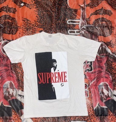 supreme scarface split tee