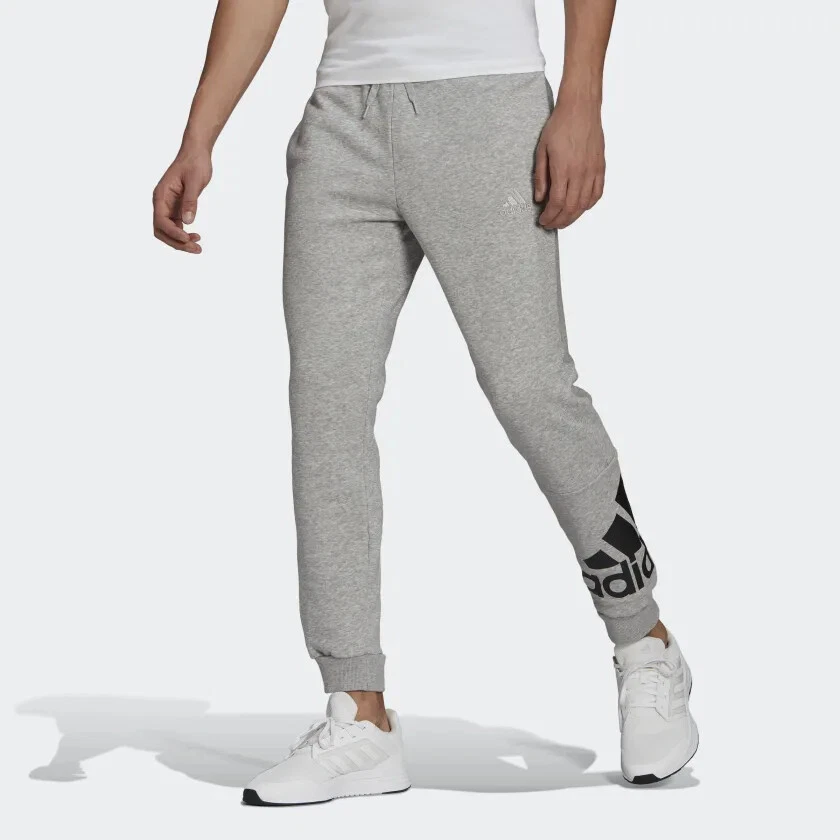 Adidas grey store joggers mens
