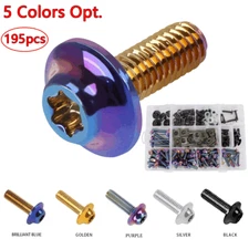 Stainless Steel Fairing Bolts Kit Bodywork Screws Set For Honda Ducati Kawasaki