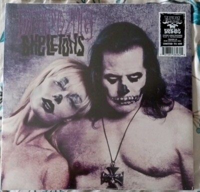 Skeletons Bone/Black Splatter by Danzig (Record, 2017) Factory Sealed 