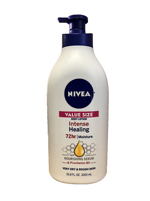 Nivea VALUE SIZE Body Lotion Intense Healing 72 HR Moisture 33.8