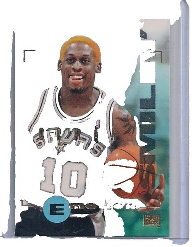 1994-95 DENNIS RODMAN SP CHAMPION *DIECUT* #123 SAN ANTONIO SPURS