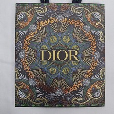 DIOR NEW AUTHENTIC LIMITED EDITION Foil Reflective Psychadellic Holiday Gift bag
