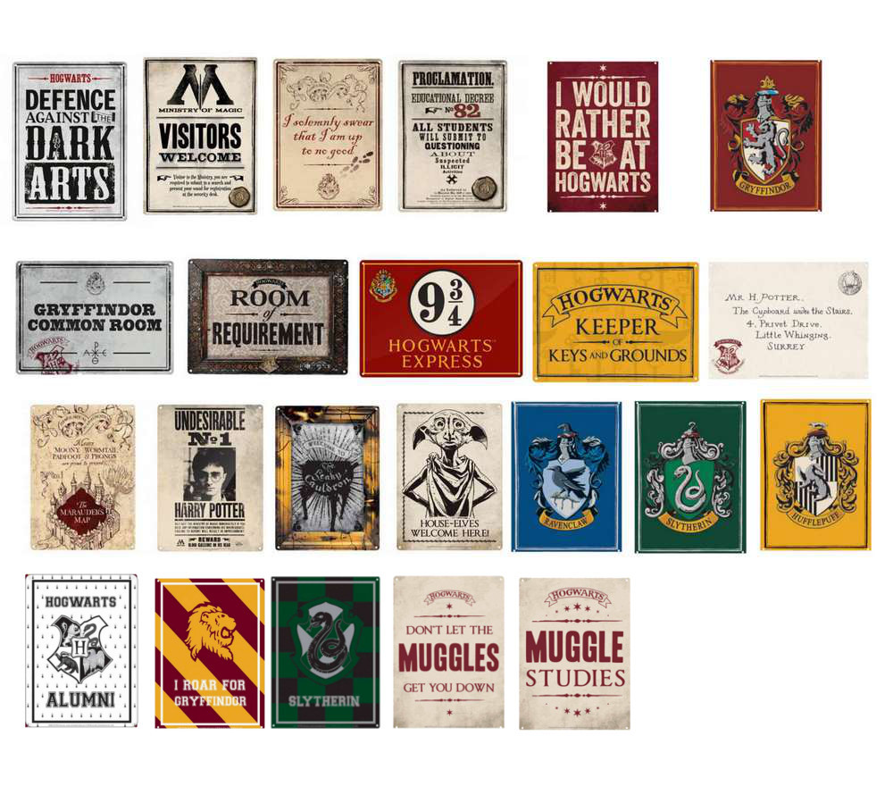Harry Potter Wall Letters