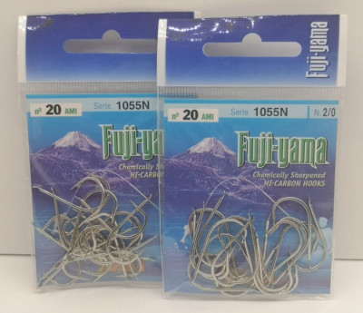 2 Beutel Ami FUJI-YAMA Serie 1055N - Size 2/0 - je 20 Stück FA700