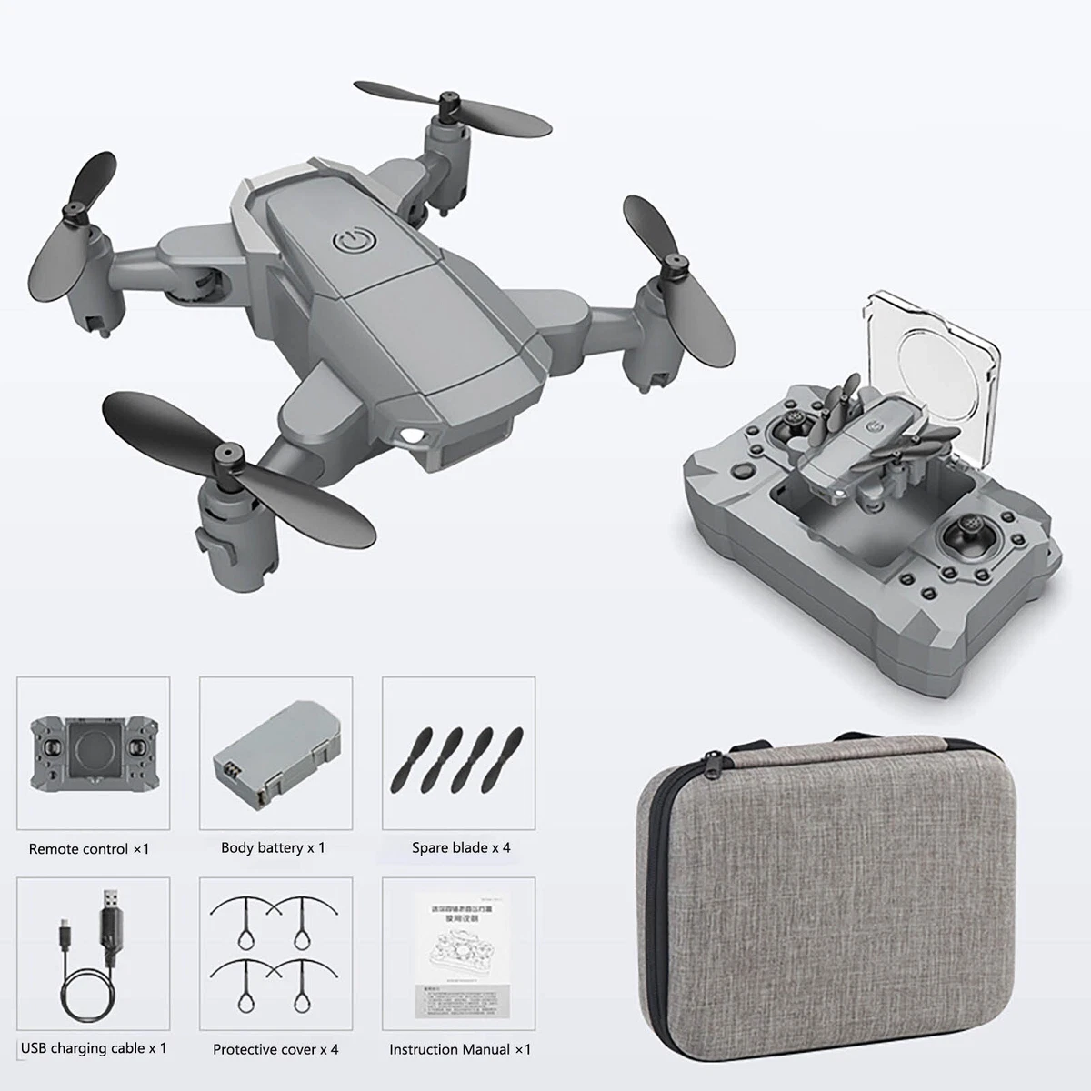 Without clearance camera drone