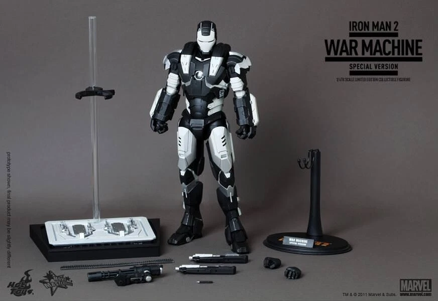 HOT TOYS Movie Masterpiece MMS166 Iron Man 2 Guerra Machine