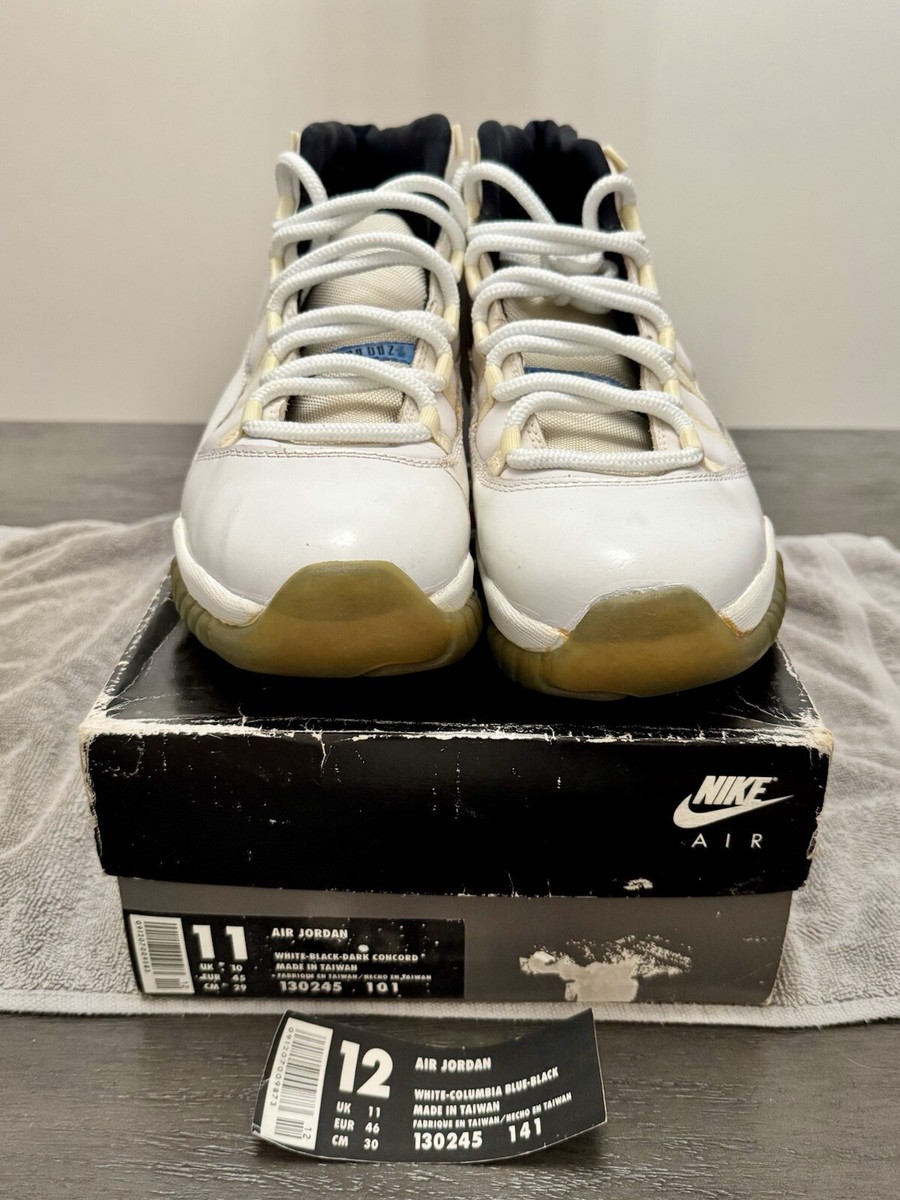 1995/1996 Jordan 11 Columbia North Carolina Blue | eBay