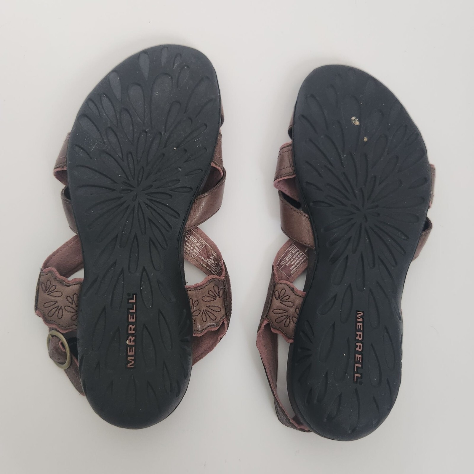 Sandali con cinturini da donna Merrell Bagoon taglia 9 marroni