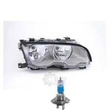 Scheinwerfer rechts inkl. Premium Lampen für BMW 3er Cabriolet E46 mit LWR Motor