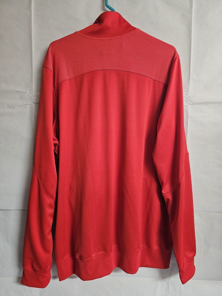 Nike Red Dri-Fit Air Jordan Flight Basketball Jacket Size: Large View 2