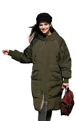 Manteau YOU.U Imperméable Vegan Bouffant - Style Army Décontracté