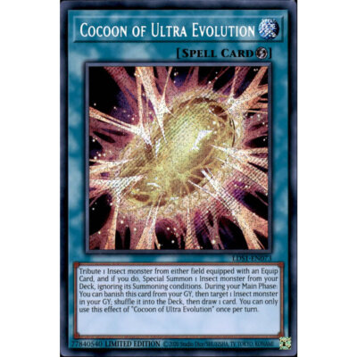 Kokon der Ultra Evolution LDS1-DE073 Yu-Gi-Oh! Karte Secret Rare Limited Edition