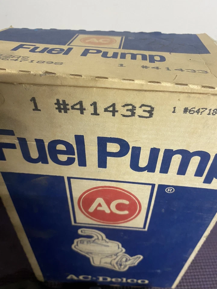 Bomba de combustible Ford Bronco ACDelco 1978-1979 # 41433 con junta nueva de stock Foto 2 de 4