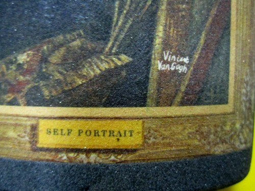 Vintage Jim Beam Bottle Choice Whiskey Decanter With A Van Gogh Self Portrait - Picture 3 of 5