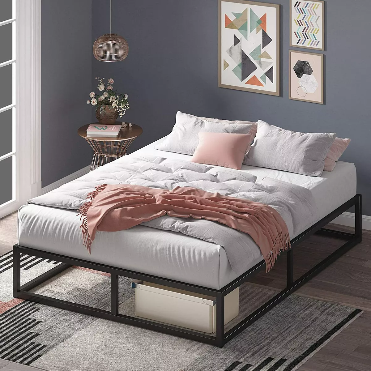 Modern low platform sale bed
