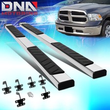 For 2019-2022 Ram 1500 Quad Cab 5 Od Side Step Nerf Bar Running Board Chrome