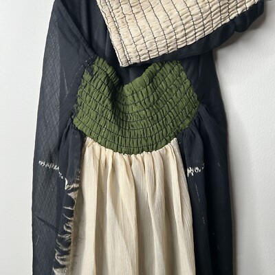 Fashion Nova Gypsy Love Olive Green Combo Cutout Maxi Dress Women's Size  Small S | eBay