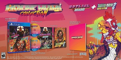 Hotline Miami 1 & 2: Wrong Number - Sony PlayStation 4 [PS4 Art Booklet] NEW