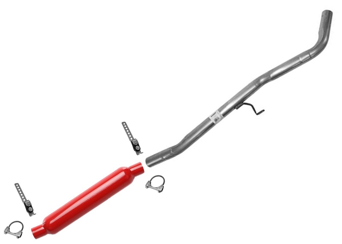 Weld on Cherry Bomb Performance Rear Muffler Tail Pipe For