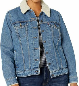 plus size levi jean jacket