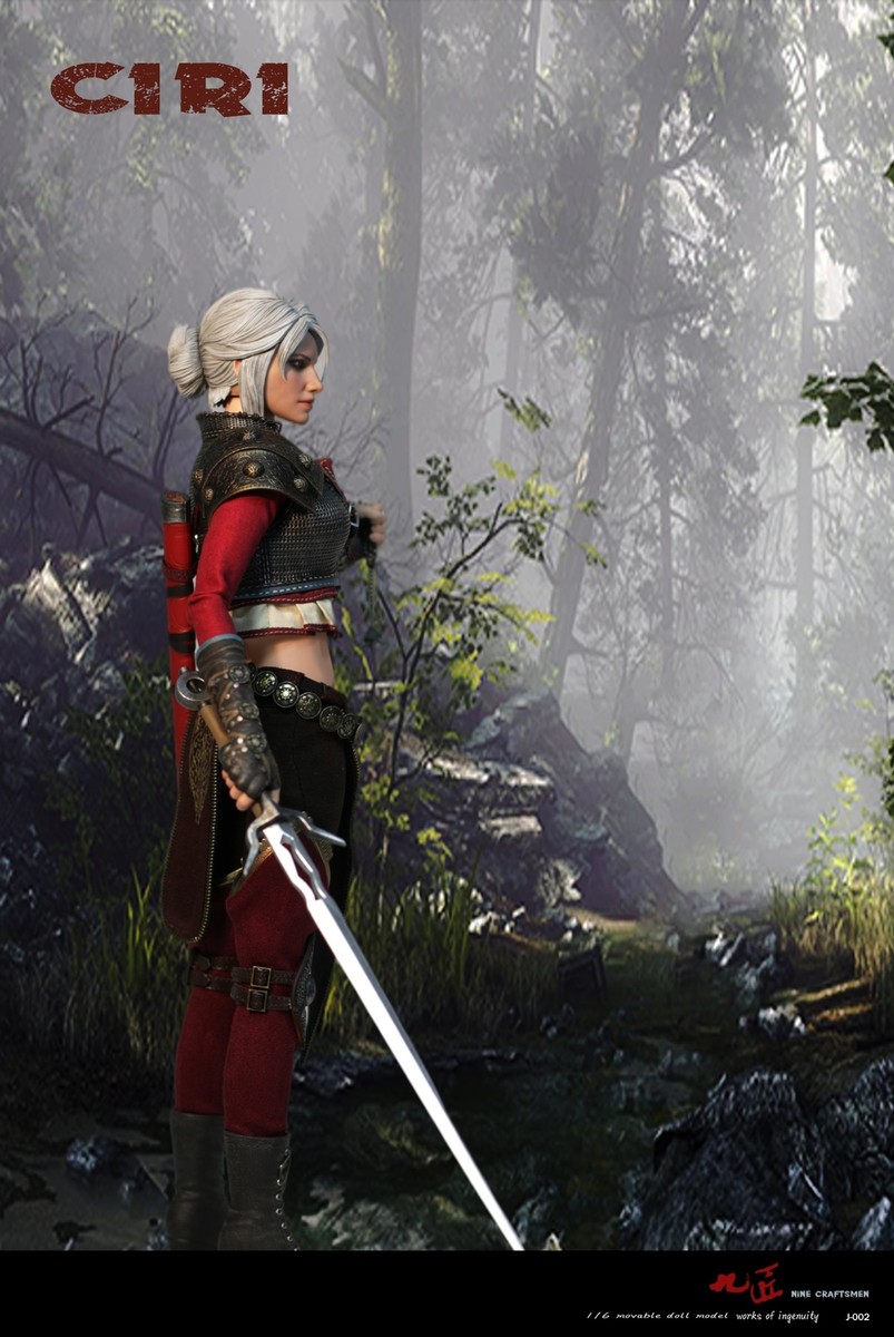 1/6 Ciri witcher Female 12