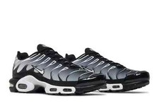 Men's Size US 7-11 A-i-r Max Plus TN Black Metal Silver