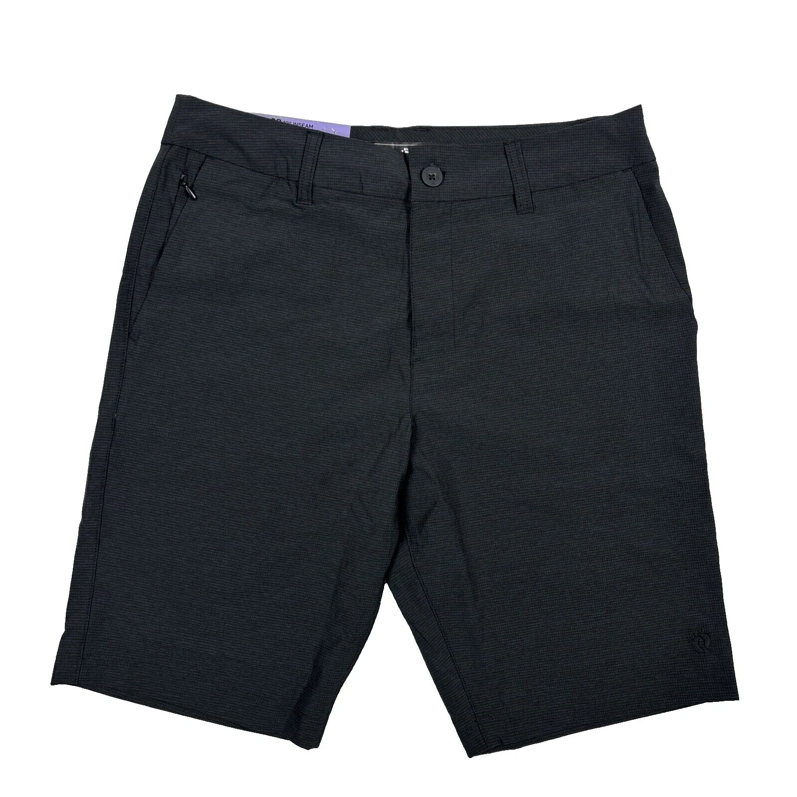 Pantalones cortos de Poliéster Negro Hang Ten para hombres